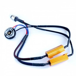 Warning canceller for LED bulbs P21/5W 2 x 6ÎŠ 50W